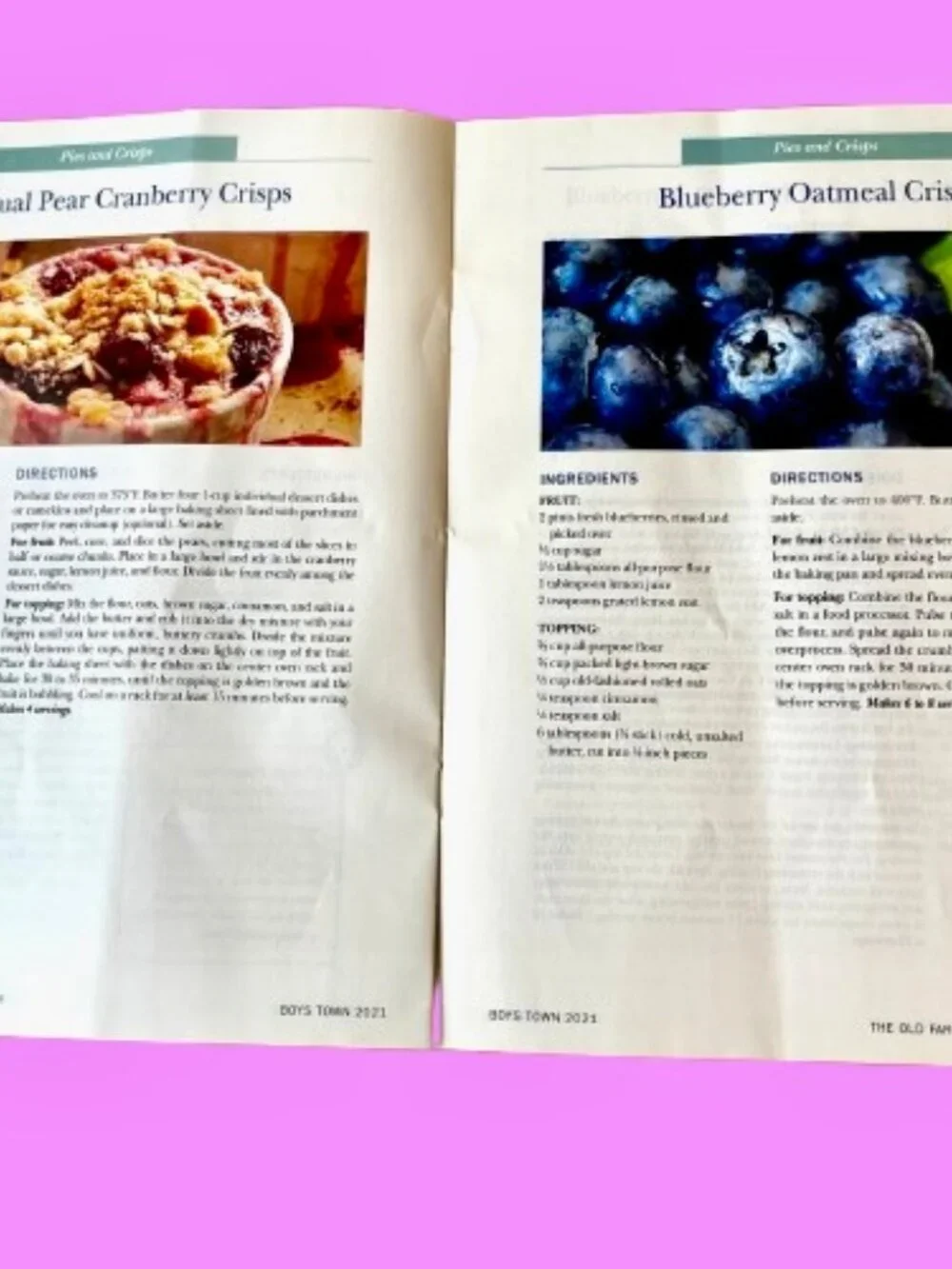 The Old Farmer's Almanacs Readers Best Recipes + Everyday Baking lot of 2